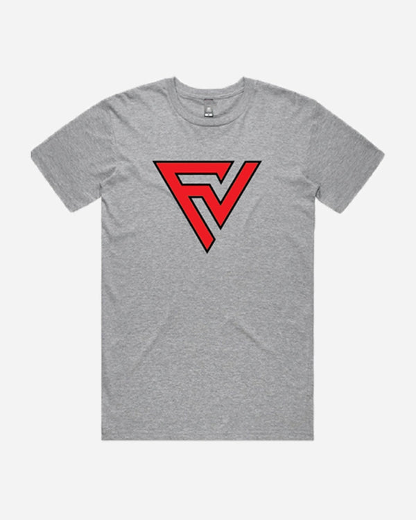 FVV OG T-Shirt - Grey/Red