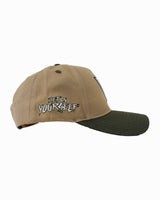 FVV Snapback - Tan/Green